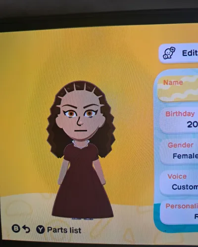 Mii-Porträt von Angelica schuyler