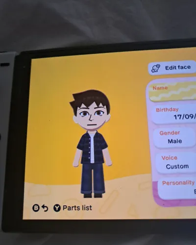 Mii portrait of C!eli