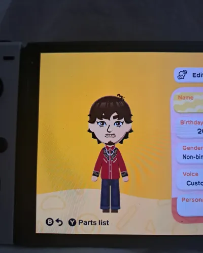 Mii portrait of C!andy