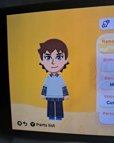 Mii portrait of C!ethan