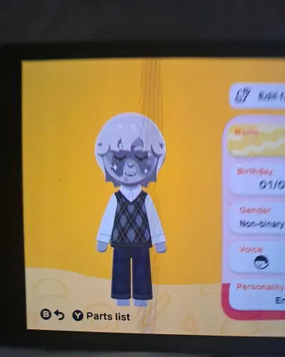 Mii portrait of Moon
