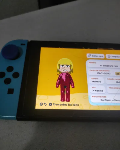 Mii-Porträt von The red knight