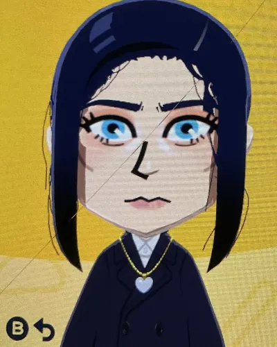 Mii-Porträt von Caitlyn Kiramman