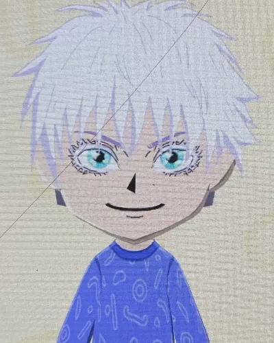 Mii-Porträt von Gojo Satoru