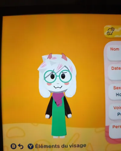 Mii-Porträt von Ralsei