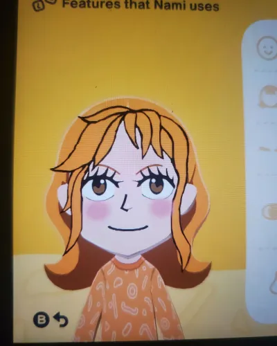 Mii-Porträt von Nami