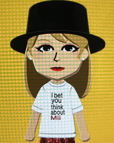 Mii-Porträt von Taylor Swift