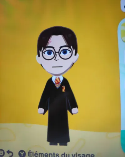Mii-Porträt von Harry Potter