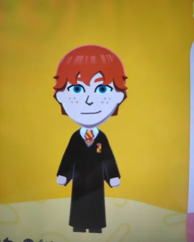 Mii-Porträt von Ron Weasley