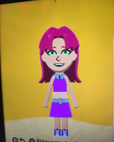 Mii portrait of Starfire