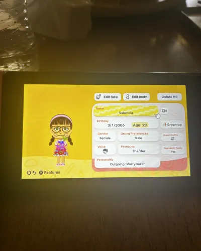 Mii-Porträt von Valencia