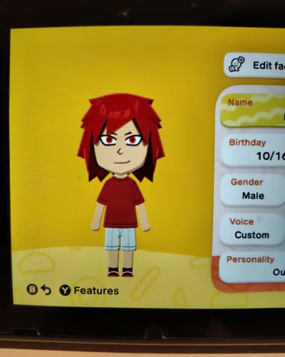 Mii-Porträt von Ejiro Kirishima