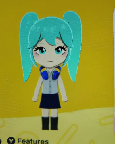 Mii-Porträt von Hatsune Miku