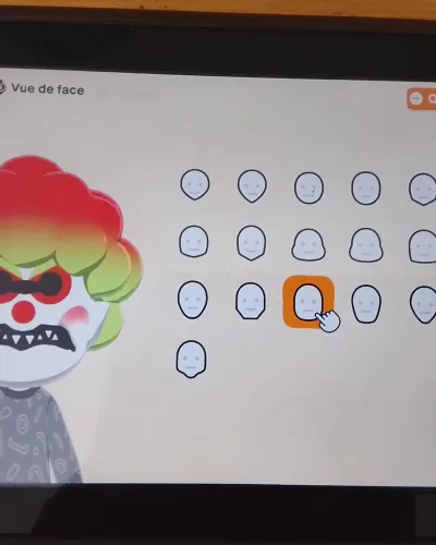Mii-Porträt von horror clown