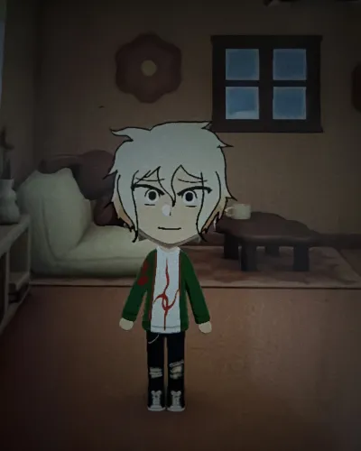 Mii portrait of Nagito Komaeda