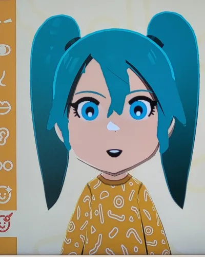 Mii-Porträt von Hatsune miku