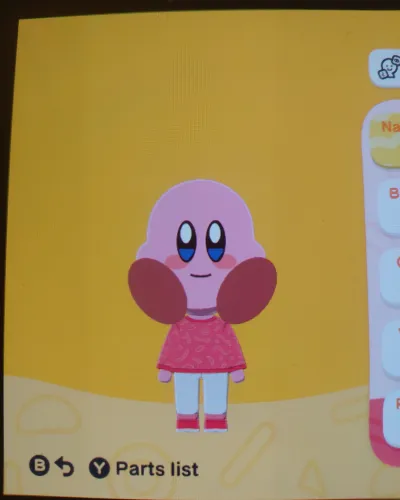 Mii-Porträt von Kirby (requested)