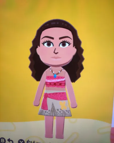 Mii-Porträt von Vaiana