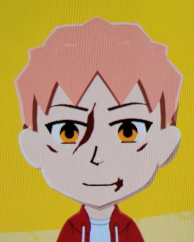 Mii-Porträt von Yuji Itadori