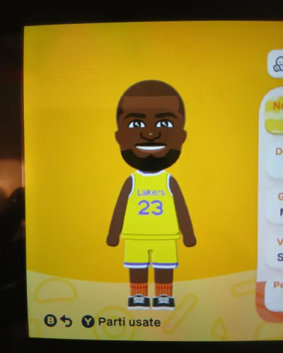 Mii-Porträt von LeBron James