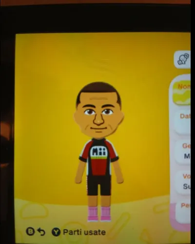 Mii-Porträt von Kylian Mbappé