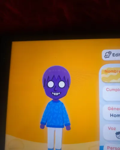 Mii-Porträt von Hombre de morado