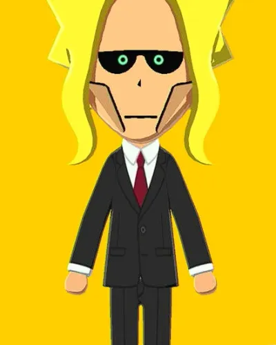 Mii-Porträt von Toshinori/All might