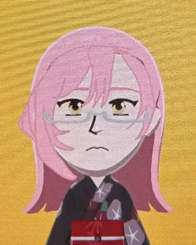 Mii-Porträt von Kaoru Sakurayashiki (Cherry Blossom)
