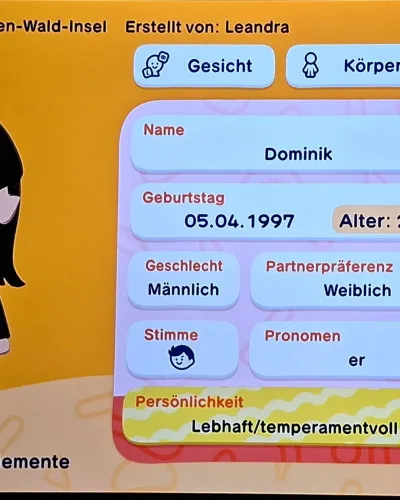 Mii-Porträt von Dominik Mysterio