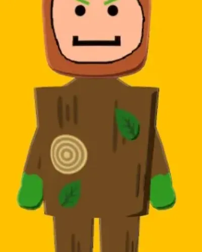 Mii-Porträt von Wood Man