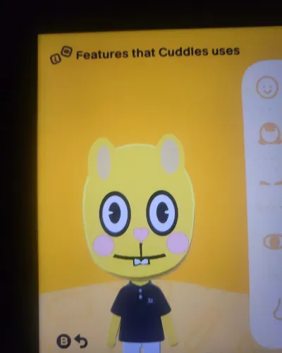 Mii-Porträt von Cuddles