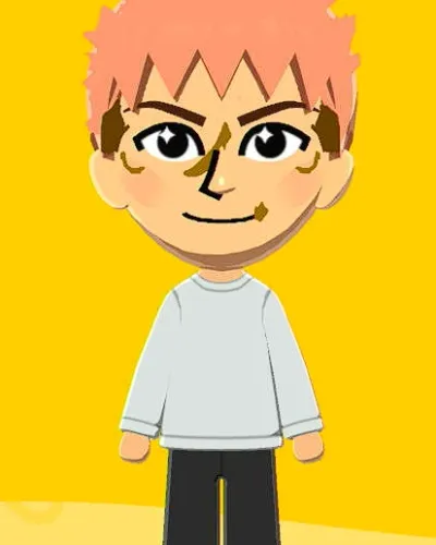 Mii-Porträt von Yuji