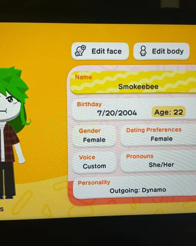 Mii-Porträt von Smokeebee