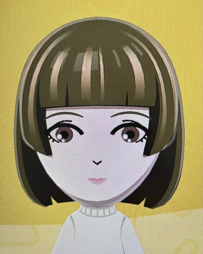 Mii-Porträt von Hitomi Sagan