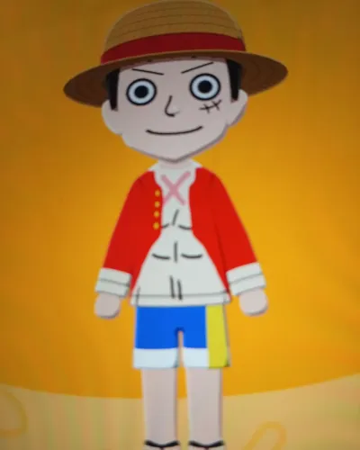 Mii-Porträt von Luffy