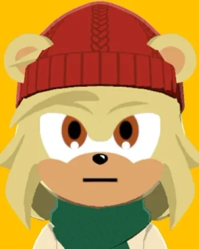 Mii-Porträt von Bark the polar bear