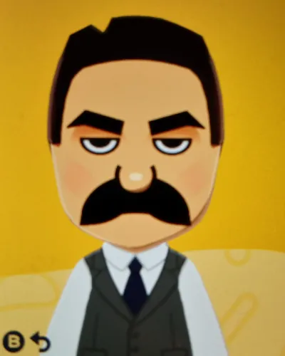 Mii-Porträt von Joseph Stalin