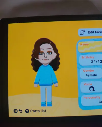 Mii-Porträt von LTN. Ellen Ripley