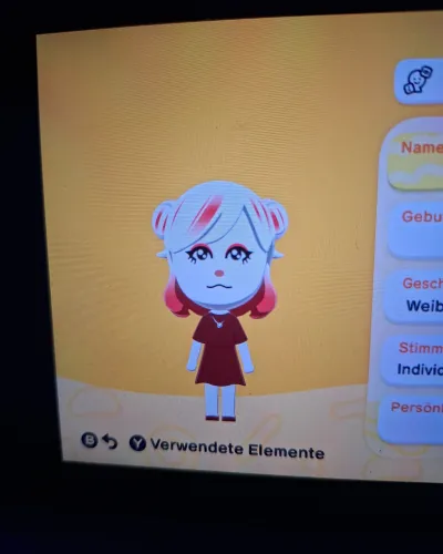 Mii-Porträt von Hello Kitty