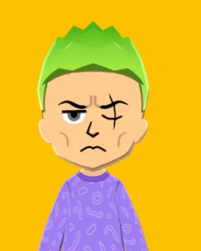 Mii-Porträt von Zoro