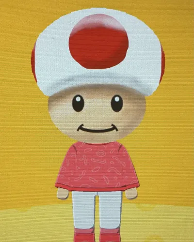 Mii-Porträt von Toad