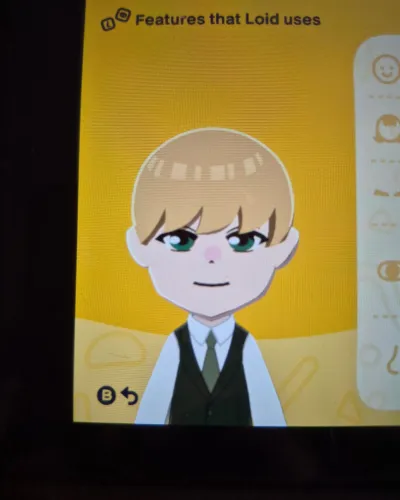 Mii portrait of Loid Forger