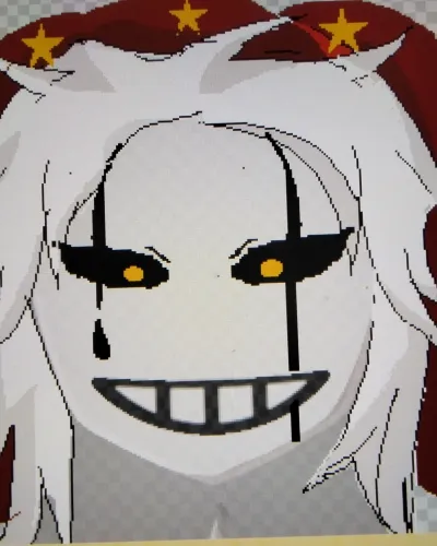 Mii portrait of Pierrot