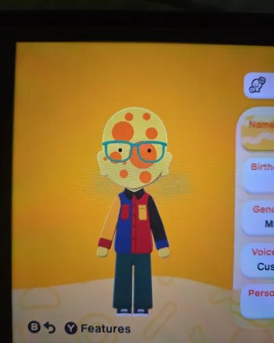 Mii-Porträt von Cheese