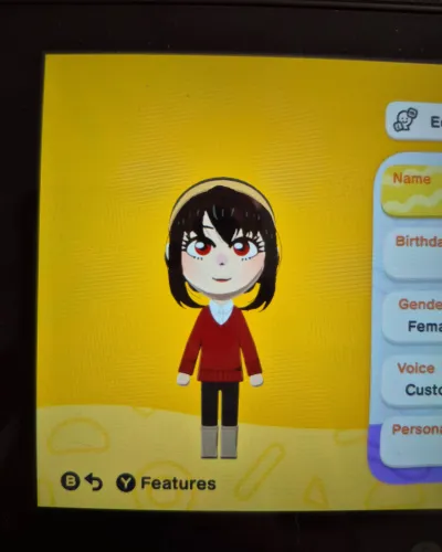 Mii portrait of Yor Briar/Forger