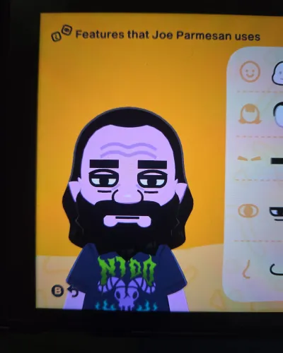 Mii-Porträt von Joe Parmesan