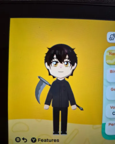Mii portrait of Male Rover