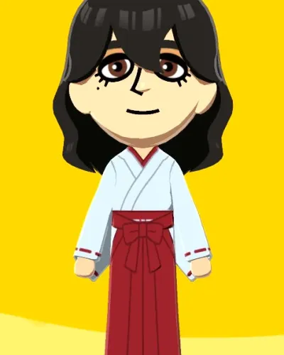 Mii portrait of Anya (Mouthwashing)