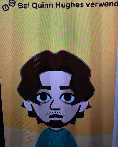 Mii-Porträt von Quinn Hughes