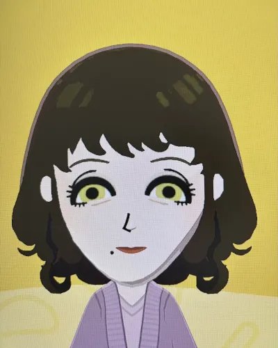 Mii-Porträt von Melinda Desmond
